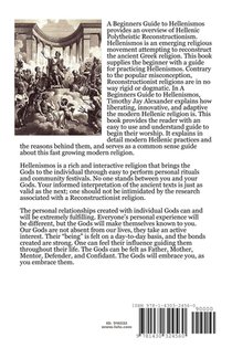 A Beginner's Guide to Hellenismos achterzijde