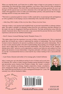 It Starts With You! Every Woman's Guide to personal growth and a successful Love Relationship. achterzijde
