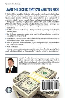 Cash In on the Obama $3 Trillion Spending Plan! achterzijde