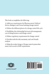 Change Control for Fda Regulated Industries achterzijde