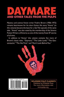 Daymare and Other Tales from the Pulps achterzijde