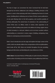 Statement on the True Relationship of the Philosophy of Nature to the Revised Fichtean Doctrine achterzijde