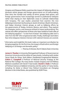 Congress and Diaspora Politics achterzijde