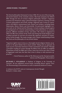 Levinas and the Torah achterzijde