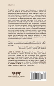University Management, the Academic Profession, and Neoliberalism achterzijde
