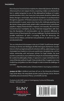 Deconstructive Constitutionalism achterzijde