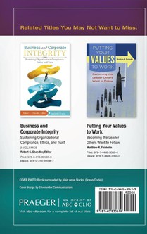 Ethics, the Heart of Leadership achterzijde
