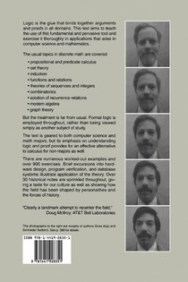 A Logical Approach to Discrete Math achterzijde