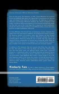 Colson Whitehead achterzijde