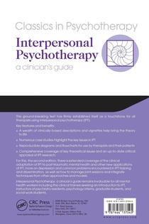 Interpersonal Psychotherapy 2E A Clinician's Guide achterzijde