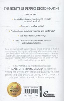 The Art of Thinking Clearly achterzijde