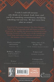 Z: A Novel of Zelda Fitzgerald achterzijde