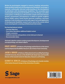 Understanding Intellectual and Developmental Disabilities achterzijde