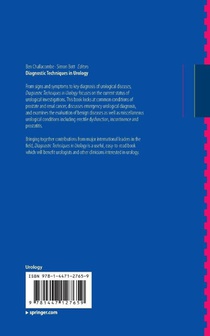 Diagnostic Techniques in Urology achterzijde