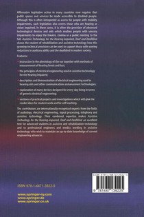 Assistive Technology for the Hearing-impaired, Deaf and Deafblind achterzijde