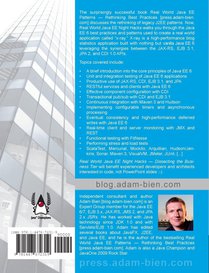 Real World Java Ee Night Hacks Dissecting the Business Tier achterzijde
