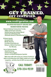 Average Joe's RV Refrigerator achterzijde