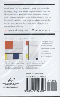 Mondrian Notes achterkant