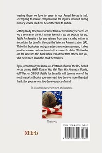 Battle for Veterans' Benefits achterzijde