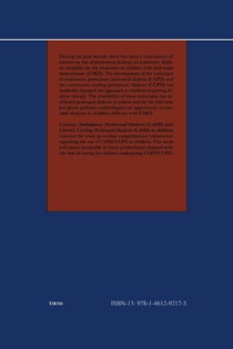 Chronic Ambulatory Peritoneal Dialysis (CAPD) and Chronic Cycling Peritoneal Dialysis (CCPD) in Children achterzijde