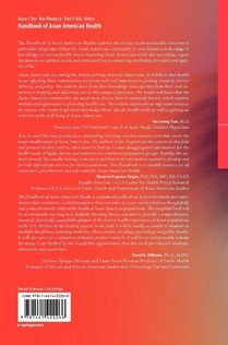 Handbook of Asian American Health achterzijde