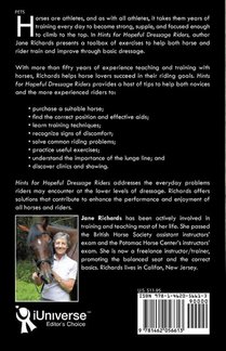 Hints for Hopeful Dressage Riders achterzijde