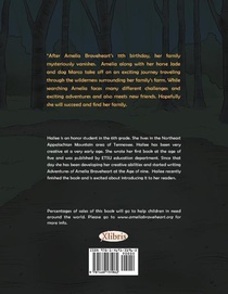 The Adventures of Amelia Braveheart achterzijde