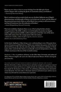 W. E. B. Du Bois and the Souls of Black Folk achterzijde