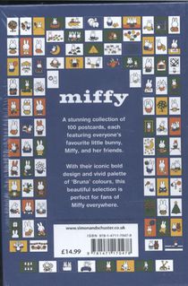 Miffy Postcard Set achterzijde