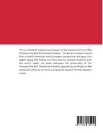 The Geoeconomics of the One Belt One Road Initiative achterzijde