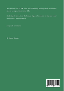 The ECHR and Estate Regeneration In The UK achterzijde