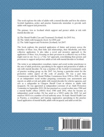A Collective Legislative Approach to the Support and Protection of Adults at Risk with Mental Disorder in Scotland achterzijde