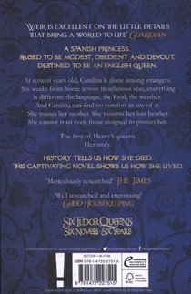 Six Tudor Queens: Katherine of Aragon, The True Queen achterzijde