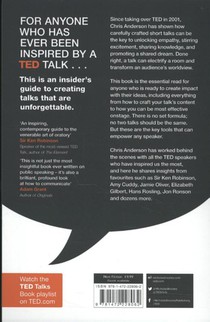 TED Talks achterzijde