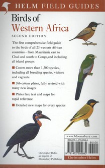 Field Guide to Birds of Western Africa achterzijde