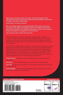 Interdisciplinary Research Journeys achterzijde