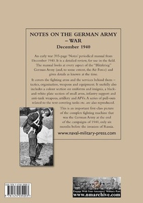 Notes on the German Army-War achterzijde