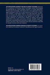 An Application Science for Multi-Agent Systems achterzijde