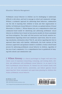 Problematic Sexual Behavior in Schools achterzijde