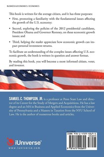 THE OBAMA vs. ROMNEY DEBATE ON ECONOMIC GROWTH achterzijde