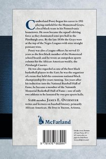 Cum Posey of the Homestead Grays achterzijde