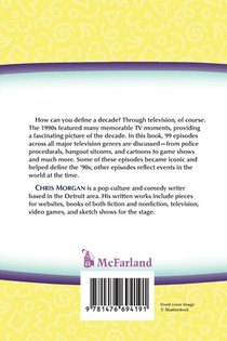 99 Episodes That Defined the '90s achterzijde