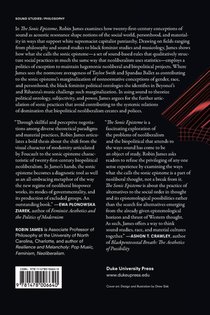 The Sonic Episteme achterzijde