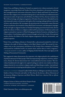 Obeah, Orisa, and Religious Identity in Trinidad, Volume II, Orisa achterzijde