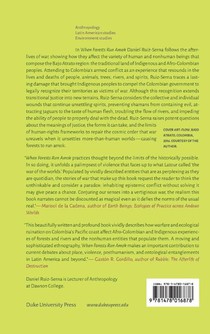 When Forests Run Amok achterzijde