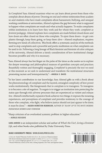 Complaint! achterzijde