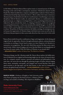 The Politics of Vibration achterzijde
