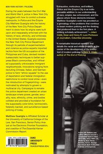 Police and the Empire City achterzijde