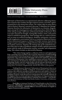 Informatics of Domination achterzijde