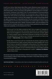 Left Turns in Brown Study achterzijde